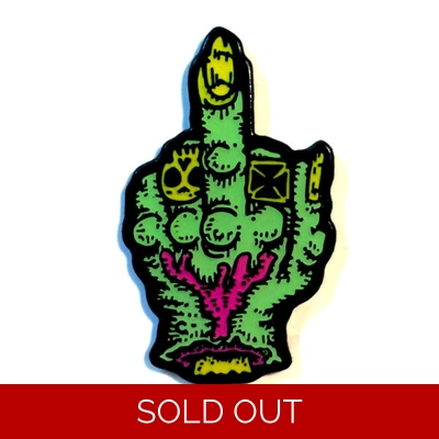 Middle Finger Pin